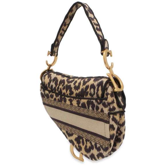 Christian Dior Saddle Leopard Bag - Picture 2 of 12
